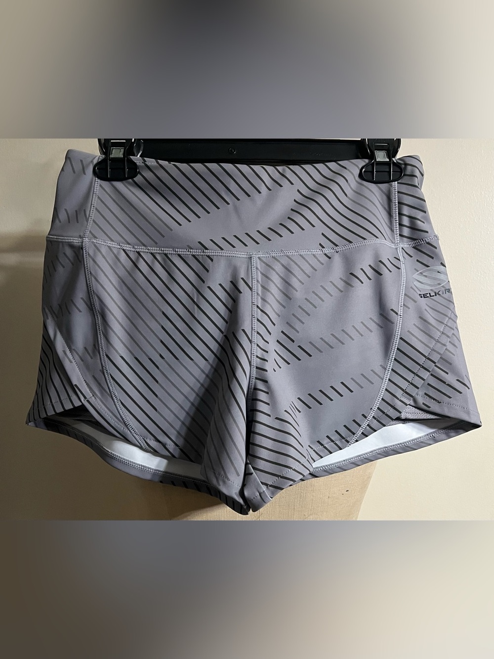 Selkirk Women's Pro Line Short Zinc Grey Print Size XS